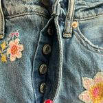 American Eagle Y2K flower girl cotton denim flower skirt Photo 8