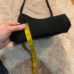 Talbots Black Polyester Shoulder Crossbody Bag Pockets 10"x10" Womens Photo 4