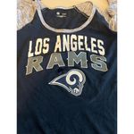 NFL Los Angeles Rams Raglan TShirt Alternate Color Navy Size Small Photo 6