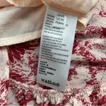 Free People Mini Babydoll Dress Womens XSmall Floral Pleated Boho Ruffle Pretty Photo 12