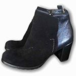 Paul Green  Black sparkle suede leather booties boots Women’s Size 7.5 Photo 0