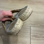 Talbots NEW  Hester Criss Cross Raffia Espadrille Flats Sandals Size 9 Photo 7