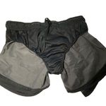 Nike  Womens Dri-Fit Tempo Running Shorts Black Gray 831558  Size Large Lined Photo 9