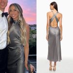 Reformation Casette Gray Dress Photo 2