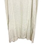 Flax brand Sleeveless Scoop Neck Vented Sides Linen Midi Dress fits Sizes 6 8 10 Photo 5