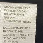 Good American Crop Strong Shoulder T Shirt Black Stretchy Knit Womens 14-16 Photo 5