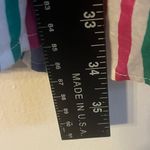 J.Crew Women's XL Multicolor Striped Rope-Tie Mini Swim Cover-Up Dress Photo 6