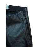 Free People  faux leather black pull on pants sz 4 Photo 10