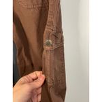 Life is Good  Womens Brown Cargo Cropped Pants Size 6 Photo 10