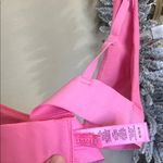 SKIMS  Cotton Rib Plunge Bralette NWOT Size M sugar pink Photo 3