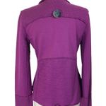 Neon Buddha Merritt Patchwork Jacket, ladies petite small magenta purple Photo 2