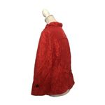 Chico's Chico 1 Women Blouse 3/4 Sleeve Orange Wrinkle Fabric Texture Photo 3