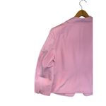 Tahari  Levine Pink Linen Blend Blazer Jacket Feminine Pretty Career Women 18W Photo 7