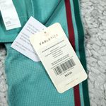 Fabletics Tall High Waisted Seamless Jacquard Stripe Legging XS Green Striped Photo 2