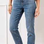 Talbots  Light Blue High-Waist Straight Leg Jeans Photo 0
