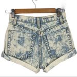 CARMAR Acid Wash Button Fly Denim Jean Shorts 23 Photo 6