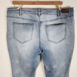 Lands' End Mid Rise Slim Jean Light Blue Ankle Jeans Size 22W Photo 12