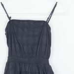 American Eagle Womens Tiered Open Back Romper Size XS Gray Sleeveless Coquette Photo 1