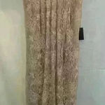 Lulus Dusty Rose  Stolen Moments Maxi Dress Sheer Lace Wedding homecoming dress Photo 0