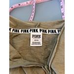 Victoria's Secret Pink green hoodie size M full zip logo and embroidery light Size M Photo 3