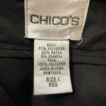 Chico's Chico’s Black Dress Pants Straight Leg Women’s Medium Photo 7