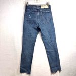 AGOLDE NWT 26 Nico High Rise Slim Boot Jeans Distress 5-Button Closure $168 MSRP Photo 6