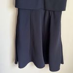 Reiss Navy Braida Frill Sleeve Dress Photo 5
