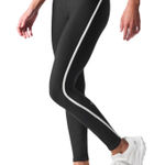 Alo Yoga Airlift High Waist Charger 7/8 Legging Black/White S Photo 0