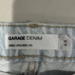 Garage  Denim Wide Leg High Rise Light Wash Jeans‎ Women's Size 11 Photo 3