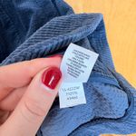 J.Jill Corduroy Blazer Jacket Blue 2X Women Long Sleeve Button Front Pockets Photo 5