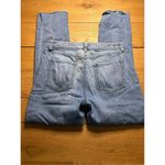 CAbi high straight jeans light wash 8 #5309 Photo 7