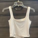 EXPRESS Body Contour Tank Top White Photo 2