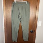 Disney  Mickey Mouse Army Green Casual Cozy Sweatpants Size Large Photo 5
