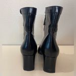 Tamara Mellon Patent Leather Black Ankle Boots Size 38.5 Photo 3