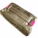 Victoria's Secret Victoria’s Secret ❤︎ VS Metallic Clutch Bag ❤︎ Gold with Neon Pink Strap ❤︎ Photo 4