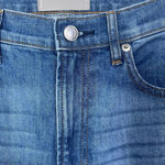 Everlane High-Rise Medium Wash Frayed Hem Jeans Blue Size 29 Tall Photo 3