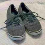 Vans off the walls grey and whites women’s sz 8 men’s sz 6.5 *flaws casual comfy Photo 0