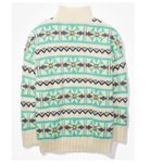 American Eagle NWOT Oversized Fairisle Mock Neck Sweater Photo 5