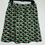 J.Crew Ratti Graphic Diamond Gathered Waist Skirt Photo 1