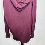 Athleta  Purana Wrap Hooded Relaxed Drape Neck Sweatshirt Spiced Cabernet Sz XXS Photo 8