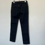 Madewell  Low-Rise Stovepipe Jeans Lunar‎ Wash Black NN287 Size 28 NWT Photo 2