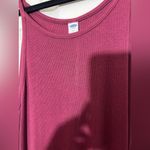 Old Navy  Ribbed Burgundy A-Line Tank Dress Photo 2