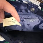 Kate Spade  Blue White Red Dawn Breezy Floral Satchel Handles Crossbody Handbag Photo 9