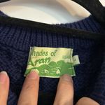 Shades of Aran Ireland Wool Sweater Blue Size L Photo 1