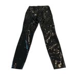 Alice + Olivia Maddox Back Zip Vegan Leather Leggings Pants size 4 Photo 3