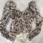 Free People NWT Brunch Date Bodysuit L Photo 7