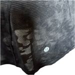 Lululemon Open Back Tank High Neck Black Grey Camo Size 8 based on measurements Photo 3