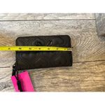 Betsey Johnson Black Quilted Wallet Wristlet Bow Detail Photo 4