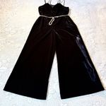 Ted Baker  Nellieh Wide Leg Velvet Jumpsuit
Silver Tone Chain Belt Sz 4 (10)🧡 Photo 2