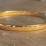 Kate Spade Heart Of Gold Idiom Bangle Bracelet Photo 7